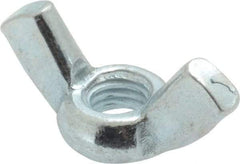 Value Collection - M6x1.00, Zinc Plated, Iron Standard Wing Nut - 2.7mm Wing Span, 15mm Wing Span - First Tool & Supply