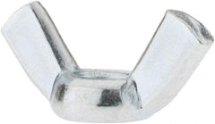 Value Collection - M10x1.50, Zinc Plated, Iron Standard Wing Nut - 4.6mm Wing Span, 23mm Wing Span - First Tool & Supply