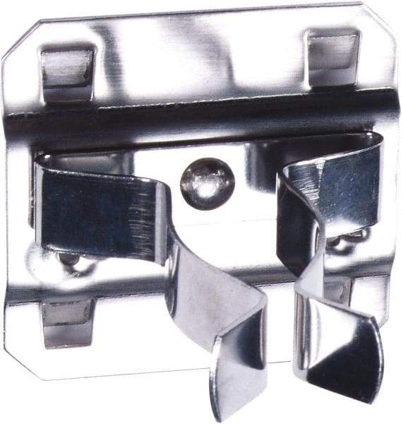 Triton - Extended Spring Clip Pegboard Hook - 7/8" Projection, Stainless Steel - First Tool & Supply