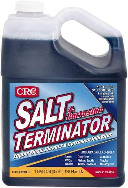 CRC - Water-Based Solution Engine Flush, Cleaner and Corrosion Inhibitor - 1 Gallon Bottle, 32° F Freezing Point - First Tool & Supply