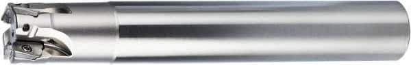 OSG - 25mm Cut Diam, 25mm Shank Diam, 170mm OAL, Indexable Square Shoulder End Mill - ZD_T11... Inserts, Cylindrical Shank, 90° Lead Angle, Through Coolant, Series PHOENIX-PSE - First Tool & Supply