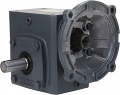 Boston Gear - 3 Centerline Distance, 10:1, 175 RPM Output, 5.28 Input Horsepower, 1,787 Lbs. Max Torque, Speed Reducer - Part No. F730-10-B7-G, 1-1/4" Shaft Diam, Single Shaft Left, 7/8" Bore, 8.88" High, 140TC NEMA - First Tool & Supply