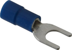 Thomas & Betts - #10 Stud, 16 to 14 AWG Compatible, Partially Insulated, Crimp Connection, Standard Fork Terminal - First Tool & Supply