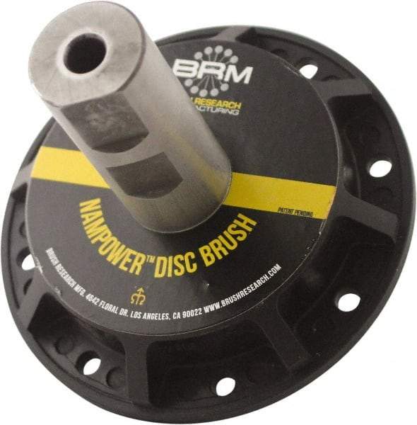 Brush Research Mfg. - 31/32" Arbor Hole to 0.968" Shank Diam Sidelock Collet - For 4, 5 & 6" NamPower Disc Brushes, Attached Spindle, Flow Through Spindle - First Tool & Supply