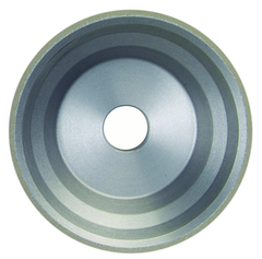 3-3/4 x 1-1/2 x 1-1/4" - 1/8" Abrasive Depth - 150 Grit - Type 11V9 Diamond Flaring Cup Wheel - First Tool & Supply