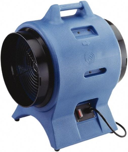 Schaefer Ventilation Equipment - 12" Inlet, Electric AC Ventilation Fan - 1 hp, 2,492 CFM, 220 Max Voltage Rating - First Tool & Supply