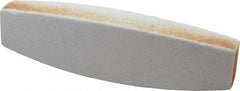 Grier Abrasives - 60 Grit Aluminum Oxide Boat (Shape) Polishing Stone - First Tool & Supply