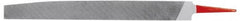 Simonds File - 4" Long, Second Cut, Knife American-Pattern File - Double Cut, Tang - First Tool & Supply