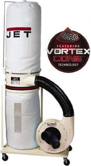 Jet - 5µm, Portable Dust Collector - 1,100 CFM Air Flow - First Tool & Supply