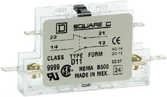 Square D - 5 Amp, Contactor Auxiliary Contact Kit - First Tool & Supply