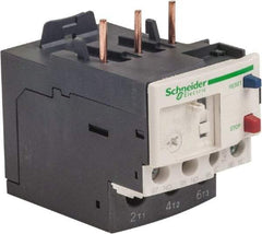 Schneider Electric - 3 Pole, NEMA Size 0-1, 9 to 13 Amp, 690 VAC, Thermal NEMA Overload Relay - Trip Class 20, For Use with LC1D12, LC1D18, LC1D25, LC1D32 and LC1D38 - First Tool & Supply