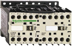 Schneider Electric - 3 Pole, 110 Coil VAC at 50/60 Hz, 6 Amp at 440 VAC, Reversible IEC Contactor - BS 5424, CSA, IEC 60947, NF C 63-110, RoHS Compliant, UL Listed, VDE 0660 - First Tool & Supply