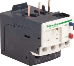 Schneider Electric - 3 Pole, NEMA Size 00-1, 7 to 10 Amp, 690 VAC, Thermal NEMA Overload Relay - Trip Class 20, For Use with LC1D09, LC1D12, LC1D18, LC1D25, LC1D32 and LC1D38 - First Tool & Supply