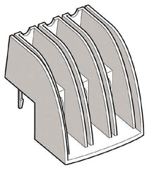 Schneider Electric - Starter Phase Barrier - For Use with LU2B12, LU2B120, LU2B32, LU2B320, LUALB1, LUB, TeSys U - First Tool & Supply