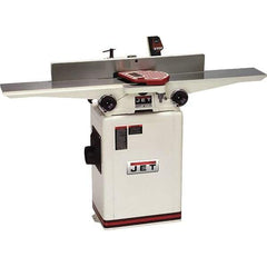 Jet - 6,000 RPM, 6-1/2" Cutting Width, 1/2" Cutting Depth, Jointer - 3-7/8" Fence Height, 32-3/8" Fence Length, 1 hp - First Tool & Supply