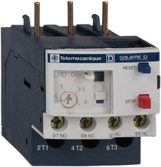 Schneider Electric - 9 to 13 Amp, 690 VAC, Thermal IEC Overload Relay - Trip Class 10A, For Use with LC1D12 and LC1D38 - First Tool & Supply