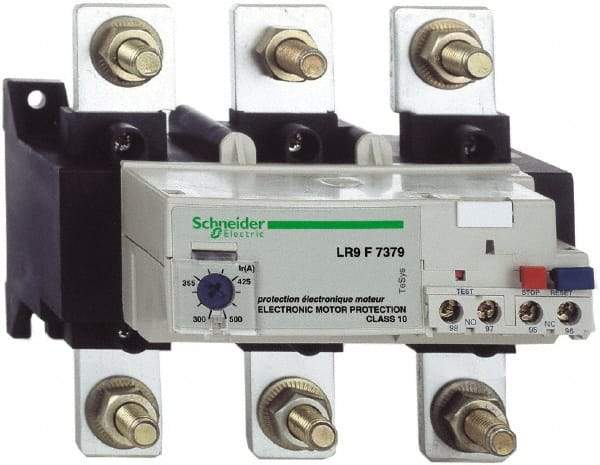 Schneider Electric - 380 to 630 Amp, 1,000 VAC, Thermal IEC Overload Relay - Trip Class 20, For Use with LC1F400, LC1F630 and LC1F800 - First Tool & Supply