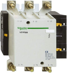 Schneider Electric - 3 Pole, 225 Amp at 440 VAC and 315 Amp at 440 VAC, Nonreversible IEC Contactor - Bureau Veritas, CCC, CSA, DNV, EN/IEC 60947-1, EN/IEC 60947-4-1, GL, JEM 1038, LROS, RINA, RMRoS, RoHS Compliant, UL Listed - First Tool & Supply