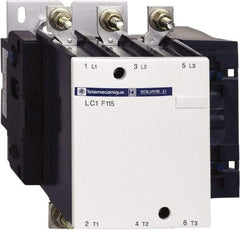 Schneider Electric - 3 Pole, 115 Amp at 440 VAC and 200 Amp at 440 VAC, Nonreversible IEC Contactor - Bureau Veritas, CCC, CSA, DNV, EN/IEC 60947-1, EN/IEC 60947-4-1, GL, JEM 1038, LROS, RINA, RMRoS, RoHS Compliant, UL Listed - First Tool & Supply