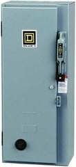 Square D - 3 Pole, 600 VAC, 18 Continuous Amp, 5 hp, Enclosed NEMA Combination Starter - NEMA 1, RoHS Compliant, 30 Amp Short Circuit Protection - First Tool & Supply