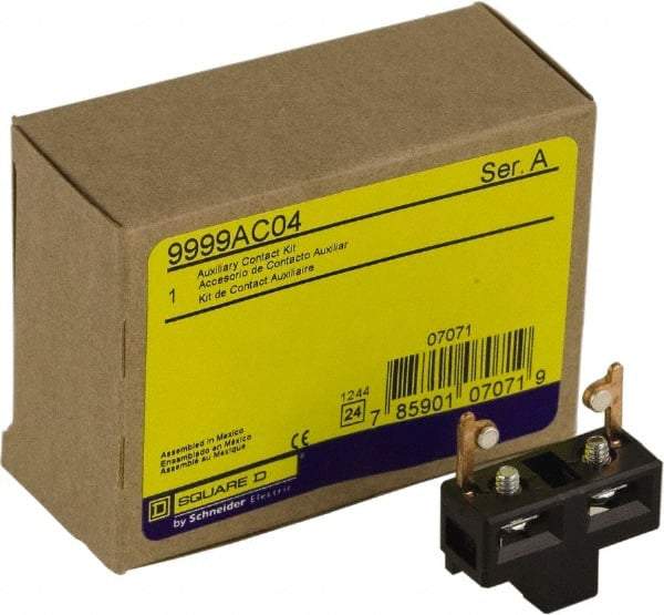 Square D - Contactor Auxiliary Contact - For Use with Motor Control Unit - First Tool & Supply