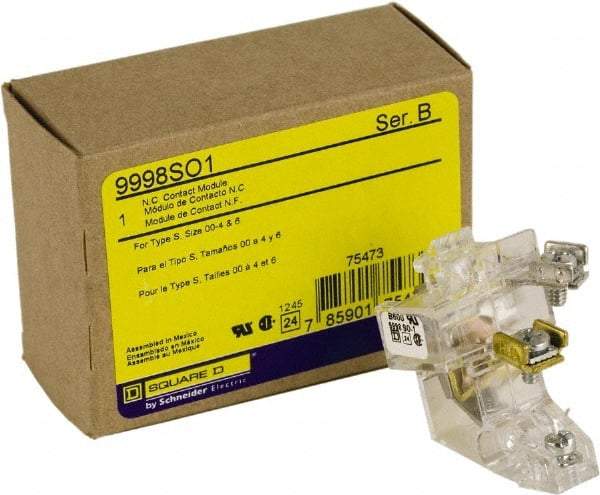 Square D - Contactor Contact Kit - For Use with Overload Relay and Retrofit Starter - First Tool & Supply