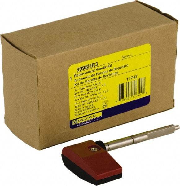 Square D - Polyester, Starter Replacement Handle Kit - For Use with Type MCW (Size 1) Manual Starter - First Tool & Supply