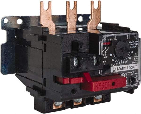 Square D - NEMA Size 2, 600 VAC, Thermal NEMA Overload Relay - For Use with Motor Logic - First Tool & Supply