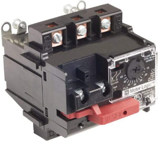 Square D - NEMA Size 2, 600 VAC, Thermal NEMA Overload Relay - For Use with Motor Logic - First Tool & Supply