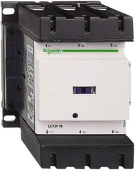 Schneider Electric - 3 Pole, 24 Coil VDC, 150 Amp at 440 VAC, Nonreversible IEC Contactor - Bureau Veritas, CCC, CSA, CSA C22.2 No. 14, DNV, EN/IEC 60947-4-1, EN/IEC 60947-5-1, GL, GOST, LROS, RINA, RoHS Compliant, UL 508, UL Listed - First Tool & Supply