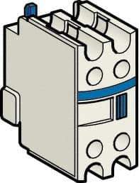 Schneider Electric - Contactor Auxiliary Contact Block - For Use with LC1D09-D65A, LC1DT20-DT40, LC1DT60A-DT80A, TeSys D and TeSys F - First Tool & Supply