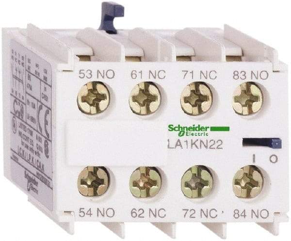 Schneider Electric - Contactor Auxiliary Contact Block - For Use with CA2K, CA3K and TeSys K - First Tool & Supply