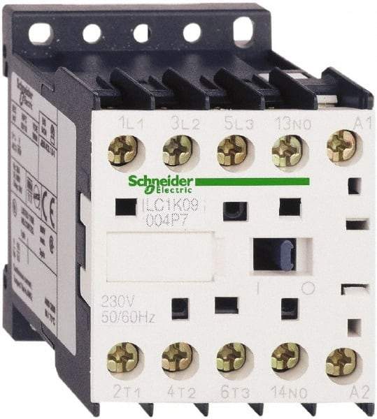 Schneider Electric - 4 Pole, 110 Coil VAC at 50/60 Hz, 16 Amp at 690 VAC and 20 Amp at 440 VAC, Nonreversible IEC Contactor - BS 5424, CSA, IEC 60947, NF C 63-110, RoHS Compliant, UL Listed, VDE 0660 - First Tool & Supply