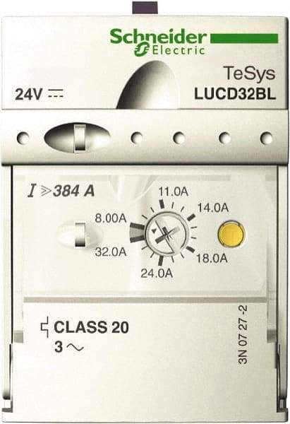 Schneider Electric - Starter Control Unit - For Use with ASILUFC5, ASILUFC51, LUFC00, LUFDA01, LUFDA10, LUFDH11, LUFN, LUFV2, LUFW10, LULC031, LULC033, LULC07, LULC08, LULC09, LULC15 - First Tool & Supply