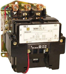 Square D - 3 Pole, 380 Coil VAC at 50 Hz, 90 Amp NEMA Contactor - Open Enclosure, 50 Hz at 380 VAC - First Tool & Supply