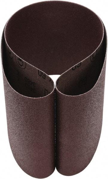 3M - 6" Wide x 48" OAL, 60 Grit, Aluminum Oxide Abrasive Belt - Aluminum Oxide, Coated, Cloth Backing, Series 341D - First Tool & Supply