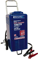 Associated Equipment - 6/12 Volt Battery Charger - 100 Amps/75 Amps, 375 Starter Amps - First Tool & Supply