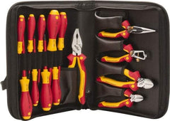 Wiha - 14 Piece Insulated Hand Tool Set - Comes in Zippered Case - First Tool & Supply