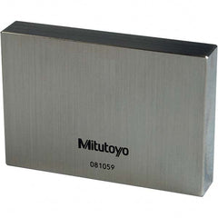 Mitutoyo - 100mm Steel Rectangular Gage Block - First Tool & Supply