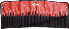 Mayhew - 24 Piece Punch & Chisel Set - 1/4 to 3/4" Chisel, 3/32 to 1/2" Punch, Hex Shank - First Tool & Supply