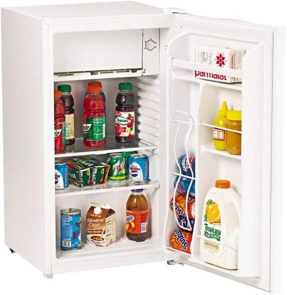 Avanti - 3.3 Cubic Ft. White Office Refrigerator - 18-1/2 Inch Wide x 17-1/2 Inch Deep x 33-1/2 Inch High - First Tool & Supply