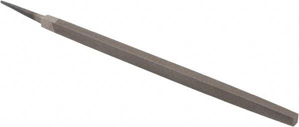 Value Collection - 14" Long, Second Cut, Square American-Pattern File - Double Cut, Tang - First Tool & Supply