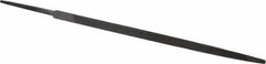 Value Collection - 6" Long, Taper American-Pattern File - Single Cut, Tang - First Tool & Supply