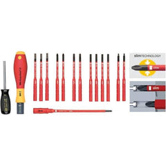 Wiha - Multi-Bit Screwdriver - Phillips & Torx Tip - First Tool & Supply