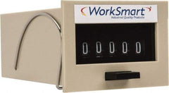 Value Collection - 5 Digit Mechanical Display Electromechanical Counter - Manual Reset - First Tool & Supply