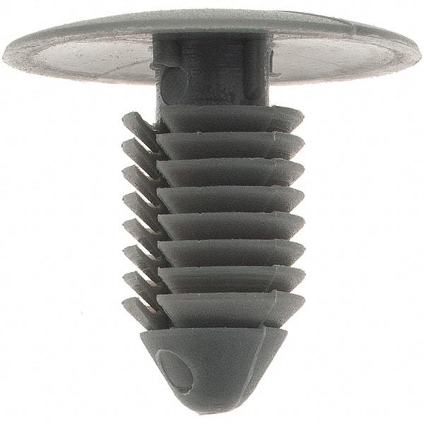 Value Collection - Ratchet Shank, Nylon Panel Rivet - 13/16" Length Under Head, 1" Head Diam - First Tool & Supply