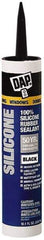 DAP - 10.1 oz Tube Black RTV Silicone Joint Sealant - -40 to 400°F Operating Temp, 10 to 20 min Tack Free Dry Time, 24 hr Full Cure Time - First Tool & Supply