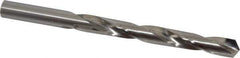 CJT - 27/64" 118° Carbide-Tipped Jobber Drill - Bright Finish, Right Hand Cut, Spiral Flute, Straight Shank, 5-1/2" OAL, Standard Point - First Tool & Supply