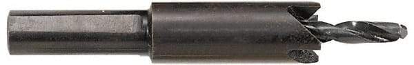 Michigan Drill - 1-1/8" Diam, Hole Saw - High Speed Steel Saw, Toothed Edge - First Tool & Supply