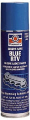 Permatex - 7-1/4 oz Sensor-Safe Gasket Maker - -65 to 500°F, Blue, Comes in Aerosol Can - First Tool & Supply